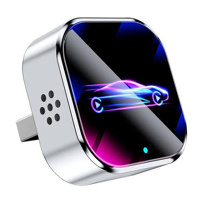 Wireless Carplay Adapter for Iphone Android Fast Connection No Latency Hands Free Call Wireless Adapter Electronic Charger Carplay Dongle with 30M Range