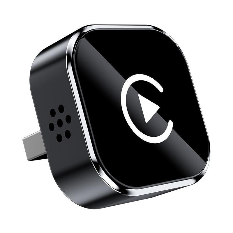 Wireless Carplay Adapter for Iphone Android Fast Connection No Latency Hands Free Call Wireless Adapter Electronic Charger Carplay Dongle with 30M Range